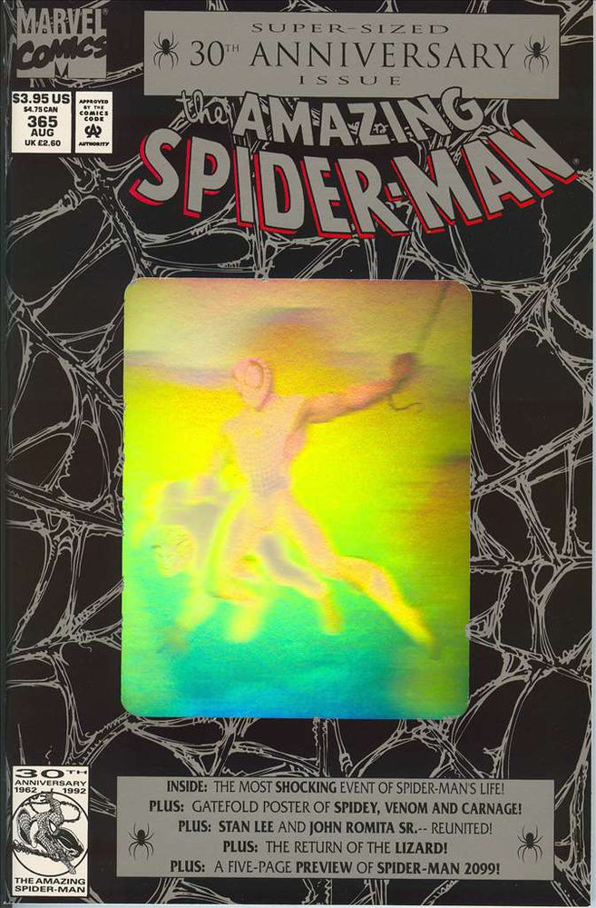 Amazing Spider-Man #365 CGC 9.8 Signed by Rick Leonardi