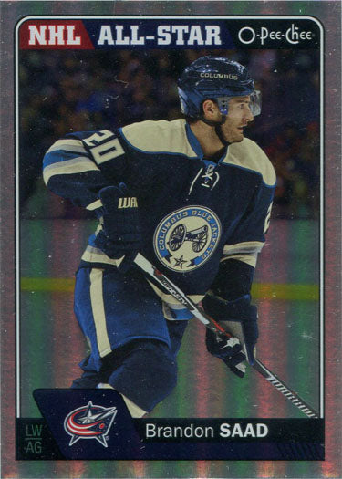 O-Pee-Chee Hockey 2016-17 Rainbow Parallel Base Card 366 Brandon Saad