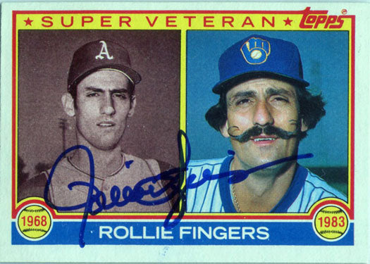 rollie fingers baseball card