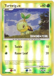 Turtwig (103/130) [Burger King Promos: 2008 Collection]