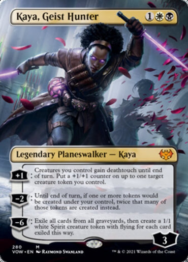 Kaya, Geist Hunter (Borderless) [Innistrad: Crimson Vow]