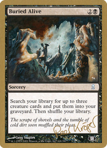 Buried Alive (Peer Kroger) (SB) [World Championship Decks 2003]
