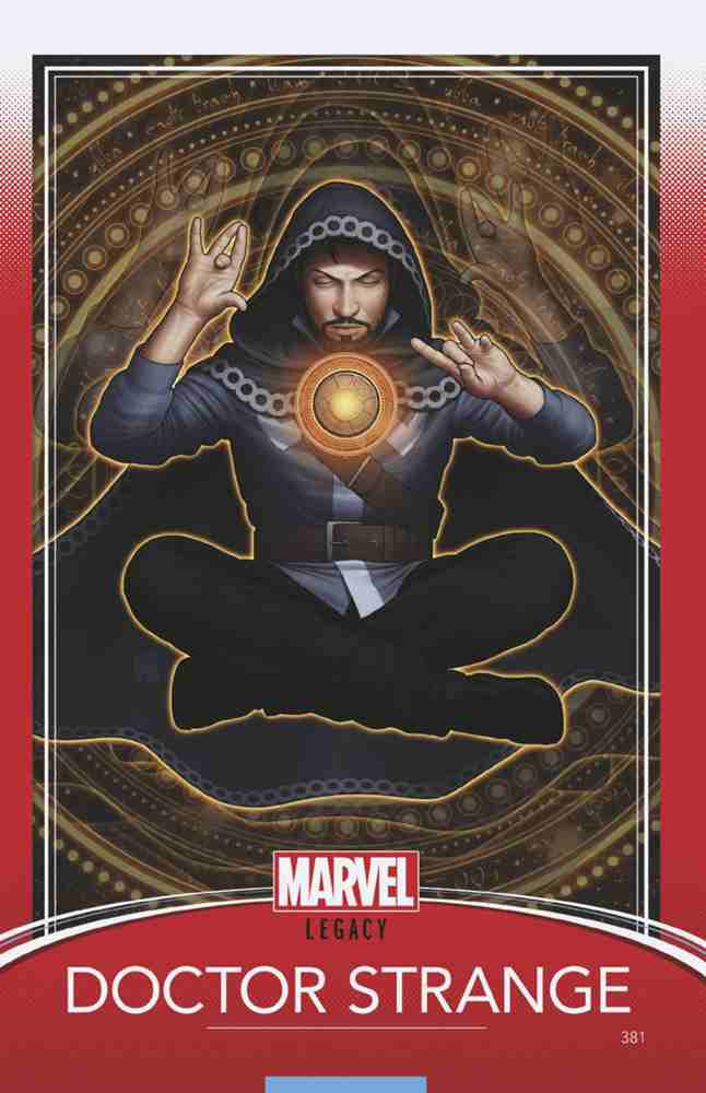 DOCTOR STRANGE #381 CHRISTOPHER TRADING CARD VAR LEG