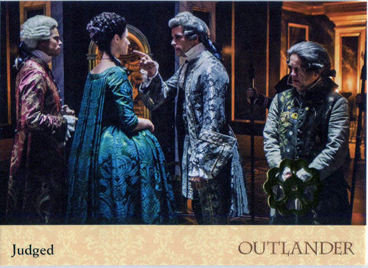 Outlander Season 2 Gold Jacobite Seal Parallel Variant of Base Card 38