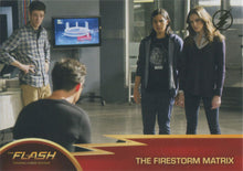 Flash Season 1 Gold Logo Parallel Chase Card #39 The Firestorm Matrix