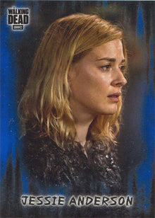 Walking Dead Hunters Hunted Blue Parallel Card 39 Base Chase 09/50