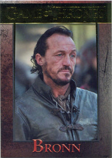 Game of Thrones Season 7 Gold Parallel 39 Base Chase Card 134/150 Bronn