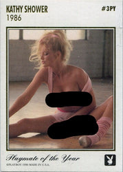 Playboy 1996 September Edition Playmate of the Year Chase Card 3PY Kathy Shower