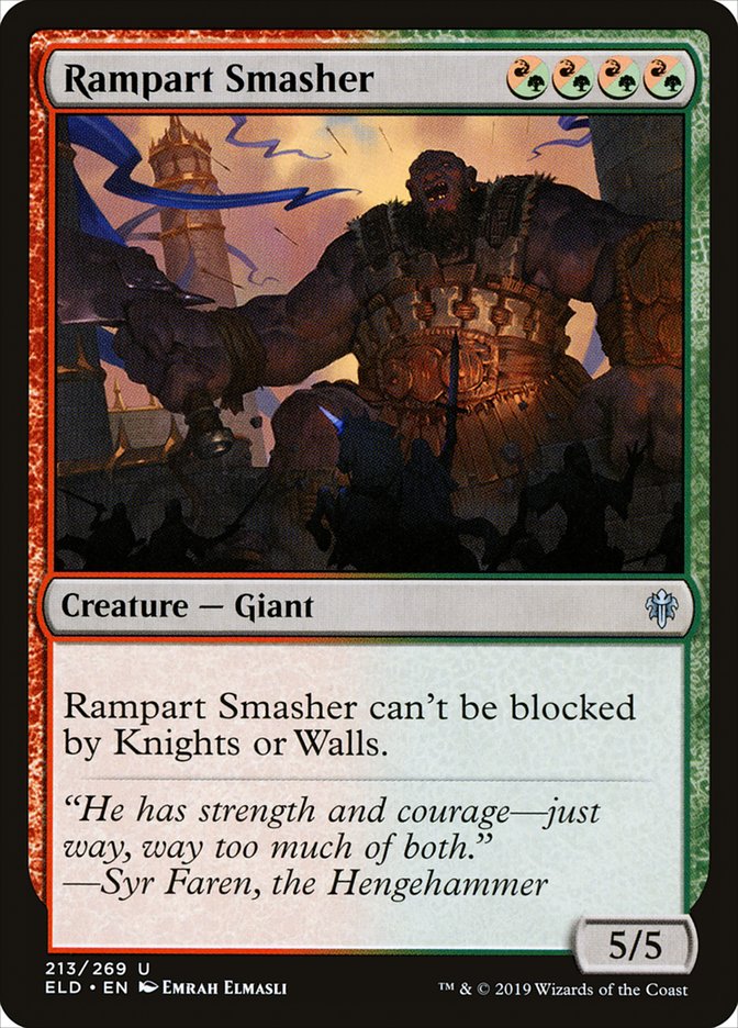 Rampart Smasher [Throne of Eldraine]
