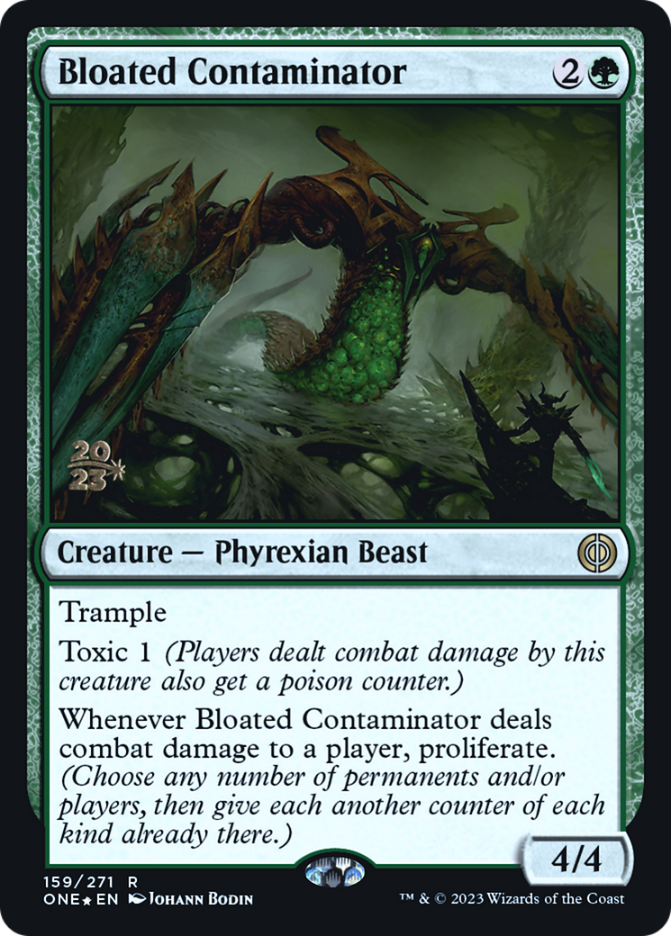 Bloated Contaminator [Phyrexia: All Will Be One Prerelease Promos]
