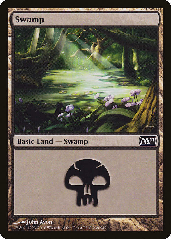 Swamp (238) [Magic 2011]