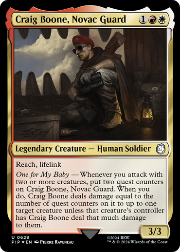 Craig Boone, Novac Guard (Surge Foil) [Fallout]