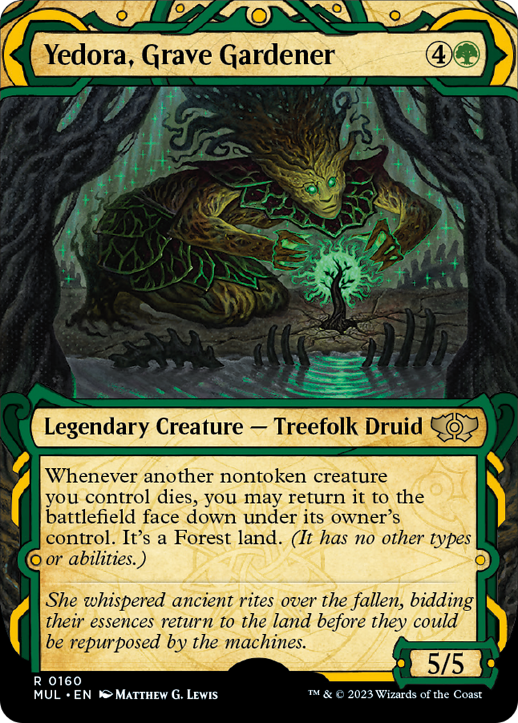 Yedora, Grave Gardener (Halo Foil) [Multiverse Legends]