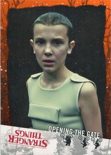 Stranger Things Upside Down Orange Parallel Card 3 "Opening the Gate" 96/99