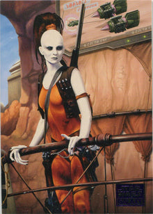Star Wars Galaxy 2018 Purple Foil Parallel Base Card 3 "Aurra Sing…" 98/99