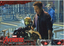 Marvel Avengers Age of Ultron Blue Foil Base Parallel Chase Card 40  #012/199