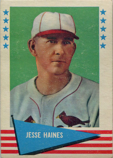 Fleer Baseball Greats 1961 Base Card 40 Jesse Haines