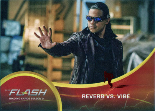 Flash Season 2 Scarlet Speedster Deco Red Foil Variant Base 40 Chase Card