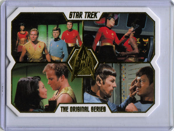 Star Trek TOS 50th Anniversary Case Topper 40a Mirror Mirror Base Card Variation