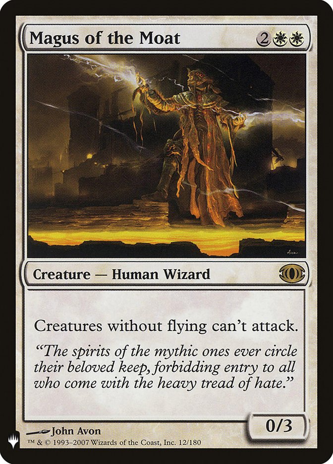 Magus of the Moat [Mystery Booster] Near Mint