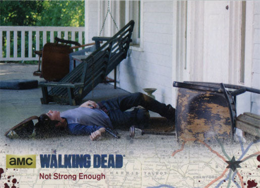 Walking Dead Season 4 Part 1 Base 41/72 Silver Parallel #78 of 99