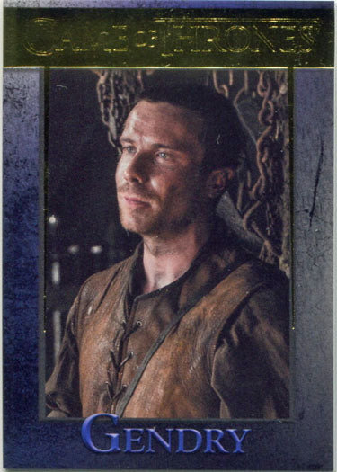 Game of Thrones Season 7 Gold Parallel 41 Base Chase Card 074/150 Gentry