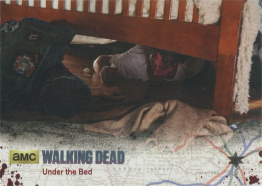 Walking Dead Season 4 Part 2 Silver Foil Parallel Base Card 42 #94/99