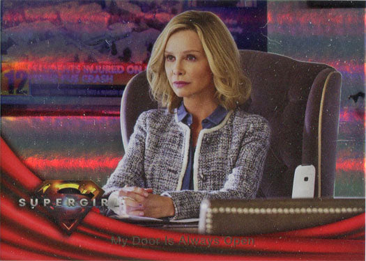 Supergirl Season 1 Rainbow Foil Board Base Variant Card 42