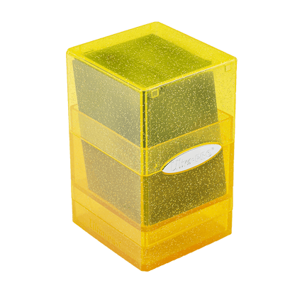 Ultra PRO: Satin Tower - Glitter Yellow