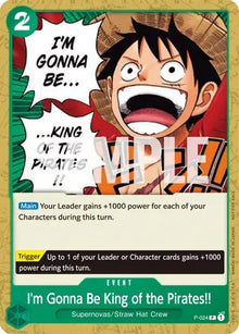 I'm Gonna Be King of the Pirates!! (OP-PR)