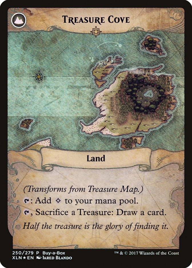 Treasure Map // Treasure Cove (Buy-A-Box) [Ixalan Treasure Chest]