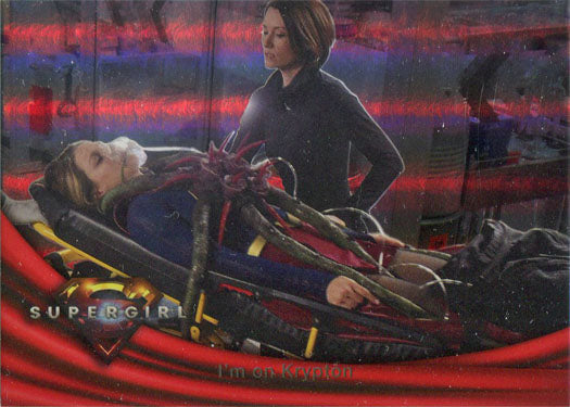 Supergirl Season 1 Rainbow Foil Board Base Variant Card 45