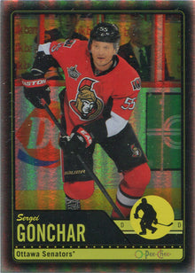 O-Pee-Chee Hockey 2012-13 Rainbow Foil Parallel Card 463 Sergei Gonchar 077/100