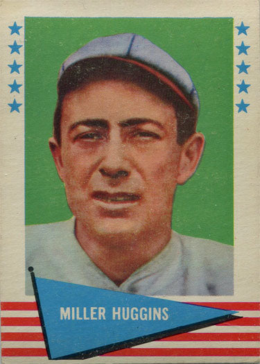 Fleer Baseball Greats 1961 Base Card 46 Miller Huggins