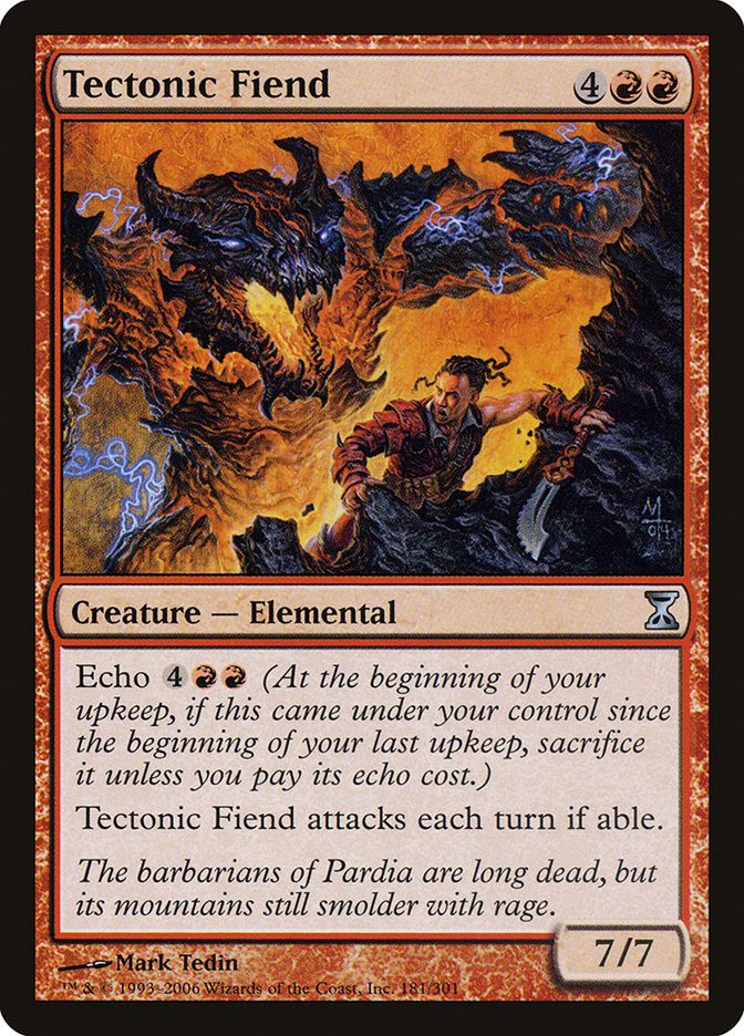 Tectonic Fiend [Time Spiral]