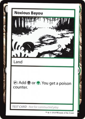 Noxious Bayou (2021 Edition) [Mystery Booster Playtest Cards]