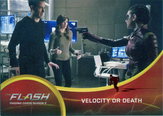 Flash Season 2 Scarlet Speedster Deco Red Foil Variant Base 47 Chase Card