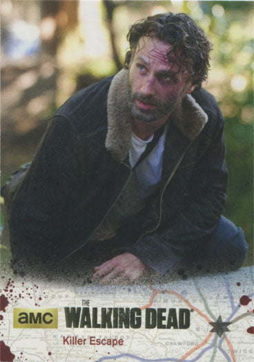 Walking Dead Season 4 Part 2 Gold Foil Parallel Base Card 48 #20/25