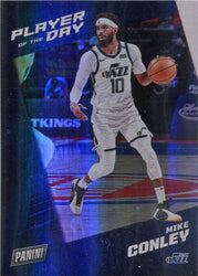 Panini Player of the Day 2021-22 Rainbow Parallel Base Card 48 Mike Conley