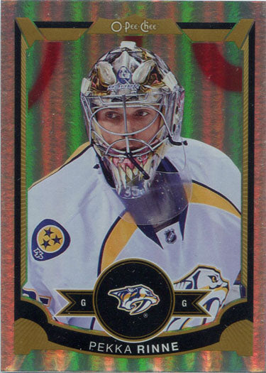 O-Pee-Chee Hockey 2015-16 Rainbow Parallel Base Card 495 Pekka Rinne