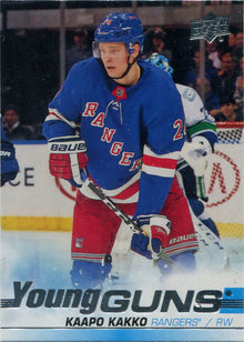 Upper Deck Series Two Hockey 2019-20 Young Guns Base Card 499 Kaapo Kakko