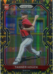 Panini Prizm Baseball 2021 Snakeskin Prizm Parallel Card 4 Tanner Houck 04/50