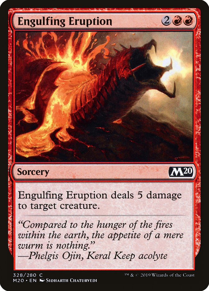 Engulfing Eruption [Core Set 2020]