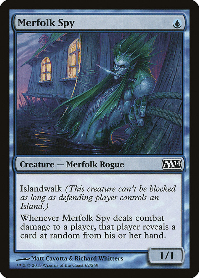 Merfolk Spy [Magic 2014]