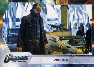 DCs Legends of Tomorrow Rip Hunter Deco Foil Base Parallel Chase Card 04