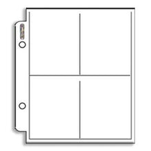 UltraPro 4 Pocket Card Pages 5 Individual Pages
