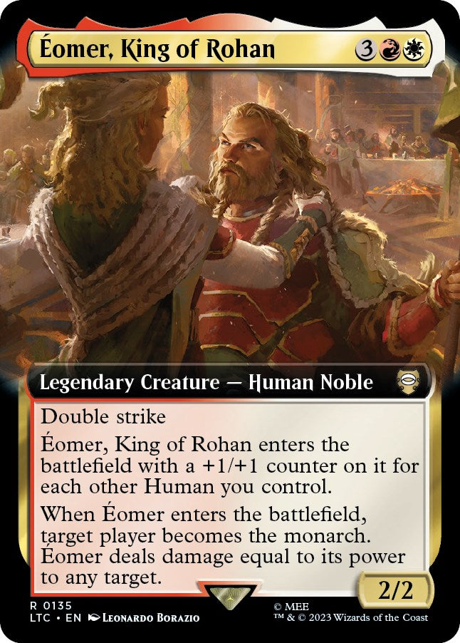 Eomer, King of Rohan (Extended Art) [The Lord of the Rings: Tales of Middle-Earth Commander]