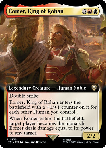 Eomer, King of Rohan (Extended Art) [The Lord of the Rings: Tales of Middle-Earth Commander]