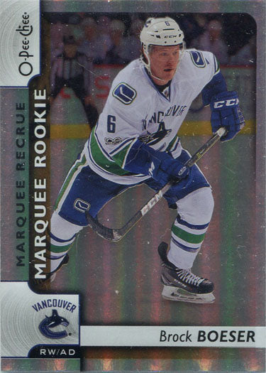 O-Pee-Chee Hockey 2017-18 Rainbow Parallel Card 504 Brock Boeser