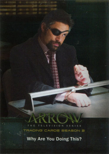 Arrow Season 2 Base 51 Silver Foil Parallel Chase Card 39/40